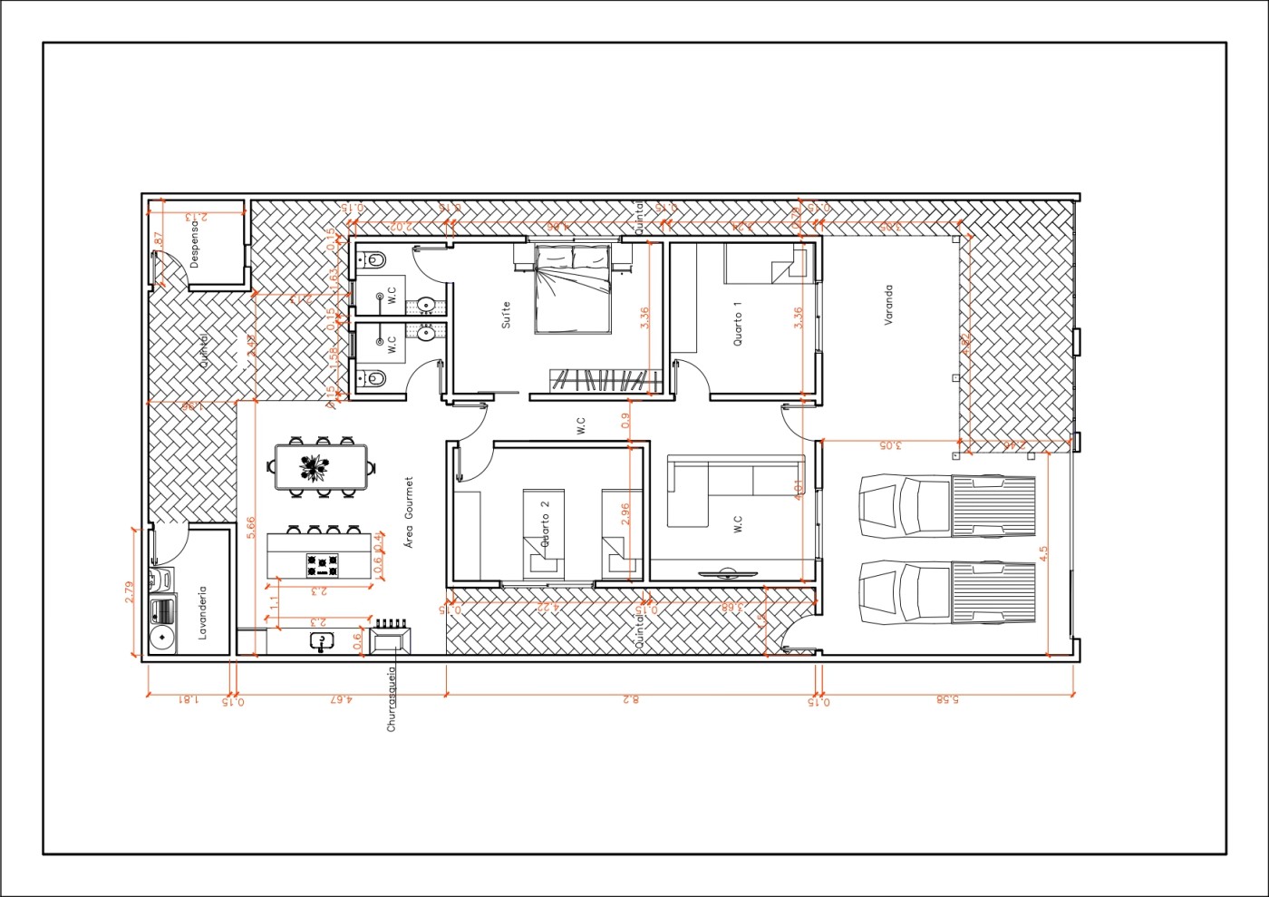 Casa, 3 quartos, 193 m² - Foto 19