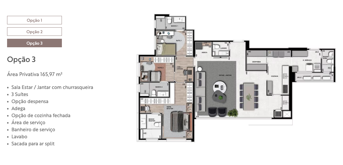 Apartamento, 3 quartos, 165 m² - Foto 17